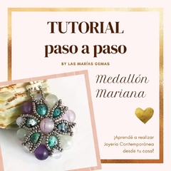 Medallón Mariana - Tutorial - comprar online