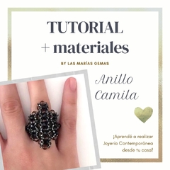 Anillo Camila - Tutorial + Materiales