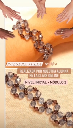 Pulsera Julia - Tutorial - Las Marias Gemas