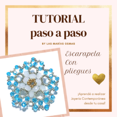 Escadapela con pliegues - Tutorial