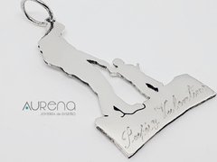 C1089 Llavero Personalizado Día del Padre - Aurena Joyas