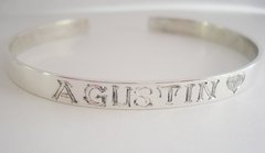 C1095 Pulsera Esclava de Plata