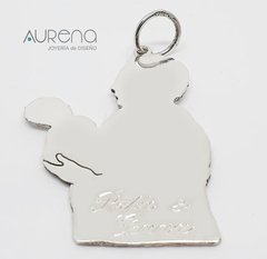 C1089 Llavero Personalizado Día del Padre - Aurena Joyas