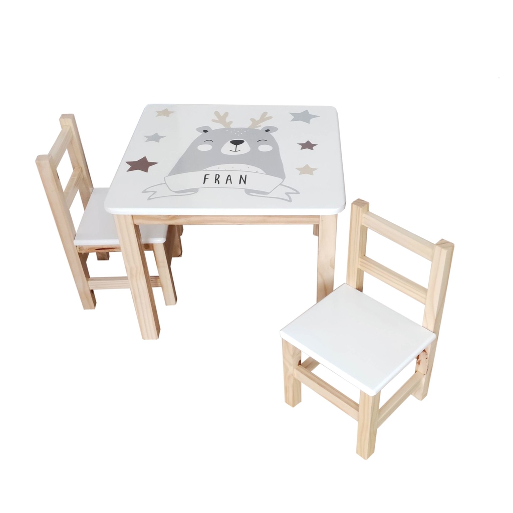 ▷ Chollo Set de mesa y 2 sillas infantiles Zeller Scandi por sólo 57,98€  con envío gratis ¡Top ventas!