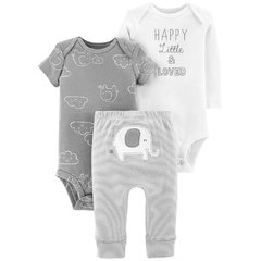 CARTER'S SET 3 PIEZAS ELEFANTE - 24 MESES