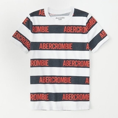 REMERA ABERCROMBIE RAYADA T.15/16