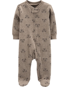 PIJAMA CARTER'S KOALA ZIP - UP THERMAL SLEEP & PLAY / RECIÉN NACIDO