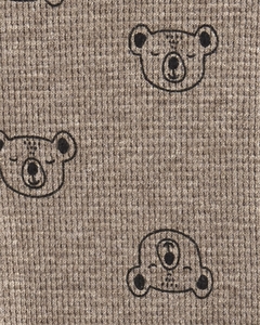 PIJAMA CARTER'S KOALA ZIP - UP THERMAL SLEEP & PLAY / RECIÉN NACIDO - comprar online