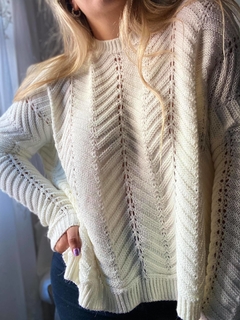 MAXI SWEATER ESPIGAS