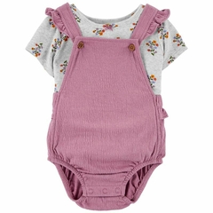 CARTER´S SET CONJUNTO 2 PIEZAS FLORAL VERANO BEBA / 18 MESES