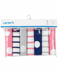 Carter's - Pack de 7 Bombachas de algodón Lunares - Stretch cotton T.10/12 en internet