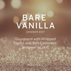 VICTORIA'S SECRET BARE VANILLA SHIMMER BRUME PARFUMEE - comprar online