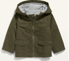 Old Navy Parka utilitaria con capucha unisex para bebé - 12 MESES / 18 MESES