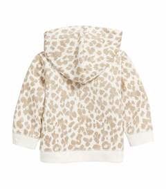 OLD NAVY CAMPERA ANIMAL PRINT ALGODÓN CON CAPUCHA - 3T - comprar online