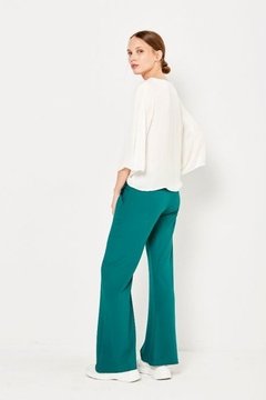 Pantalon oxford blanco online de vestir