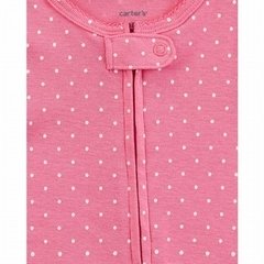 Carters Pack 2 Osito-Pijama Algodon Cierre Lunares Floral - NB RECIEN NACIDO - comprar online