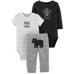 CARTER'S SET TRES PIEZAS WILD ABOUT MOMMY - 3 MESES