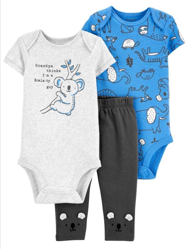 SET DOS PIEZAS CARTER'S BABY BOY - 12 MESES - VUJADE