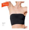 Bandeau Top Strapless Sin Bretel Silvana Plisado Plisse Art. Tbp10