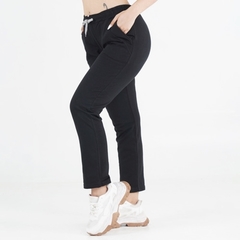 Jogging Pantalon De Algodon Recto Mujer Talles De 1 Al 7