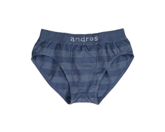 Calzoncillo Slip Nene Niño Algodon Talle 4 A 12 Andros 5508