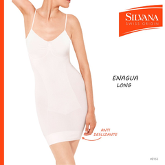 Enagua Vestido Modelador Antiestatico Silvana E155 en internet