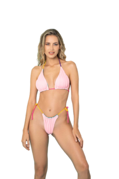 Bikini Triangulo Y Colaless Reversible Bianca Art 3045