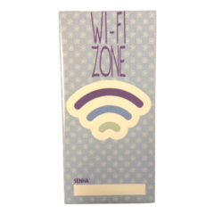 Quadrinho Wi-Fi Zone: Conecte-se ao estilo!