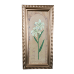 Quadro moldura dourada LILY (14 x 30 cm)