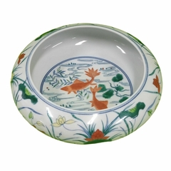 Bowl Exclusivo em Porcelana Chinesa com Desenho de Carpas - comprar online