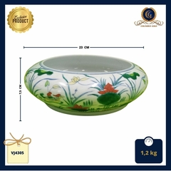 Imagem do Bowl Exclusivo em Porcelana Chinesa com Desenho de Carpas