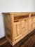 Mueble bajo rustico de madera al natural - comprar online