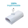 Protector Para Colchones Impermeable Hoteleros - 1 1/2 Plaza