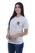 Camiseta Unissex Branca Básica - Identificação Funcional