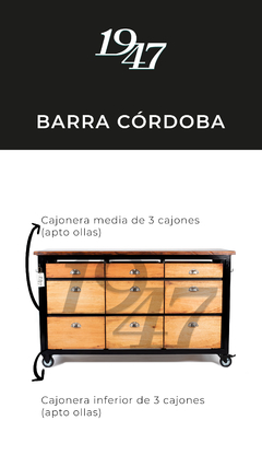 Barra CORDOBA - tienda online