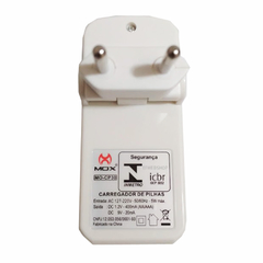Carregador de Pilhas Mox AA AAA e Baterias 9v Desligamento Automático Leds Bivolt Inmetro MO-CP30 na internet