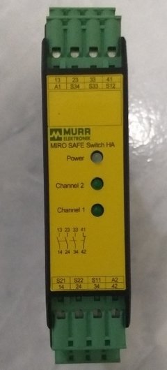 Rele De Seguranca Miro Safe Switch Ha - Murr Elektronik.