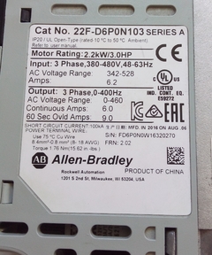 Inversor De Frequência 3cv 380v Da Allen Bradley - comprar online