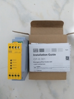 Rele De Segurança Cpd 301 24 Volts - Weg - STARFASE