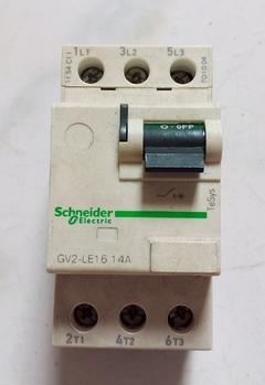 Disjuntor motor GV2-LE16-14A Schineider