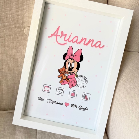 Cuadrito Bienvenida Minnie - Para completar