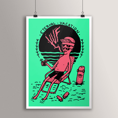 POSTER ETERNAL VACATION - comprar online