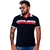 Camiseta polo masculina em malha Pit bull com recortes 60177