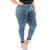 Imagem do Calça Biotipo Jeans Feminina Skinny Midi Plus Size Ref.26832