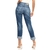 Calça Biotipo jeans feminina mom Destroyed Cintura Media 26956 - loja online