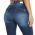 Calças Jeans Femininas Cintura Média Azul Escuro Biotipo 28743 - comprar online