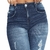 Calças Jeans Femininas Cintura Média Azul Escuro Biotipo 28743 na internet