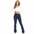 Calça jeans Escuro feminina Flare Biotipo 28855