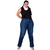 Calça Jeans Escuro Flare Plus Size Feminina 42 Ao 52 Darlook - www.imperiototthem.com.br