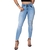 Calça Jeans Skinny Clara com Logomania e Cadarço Pit Bull 65149